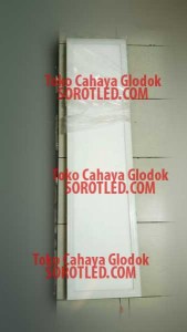 Lampu Panel LED 120x30cm Body Thin Slim